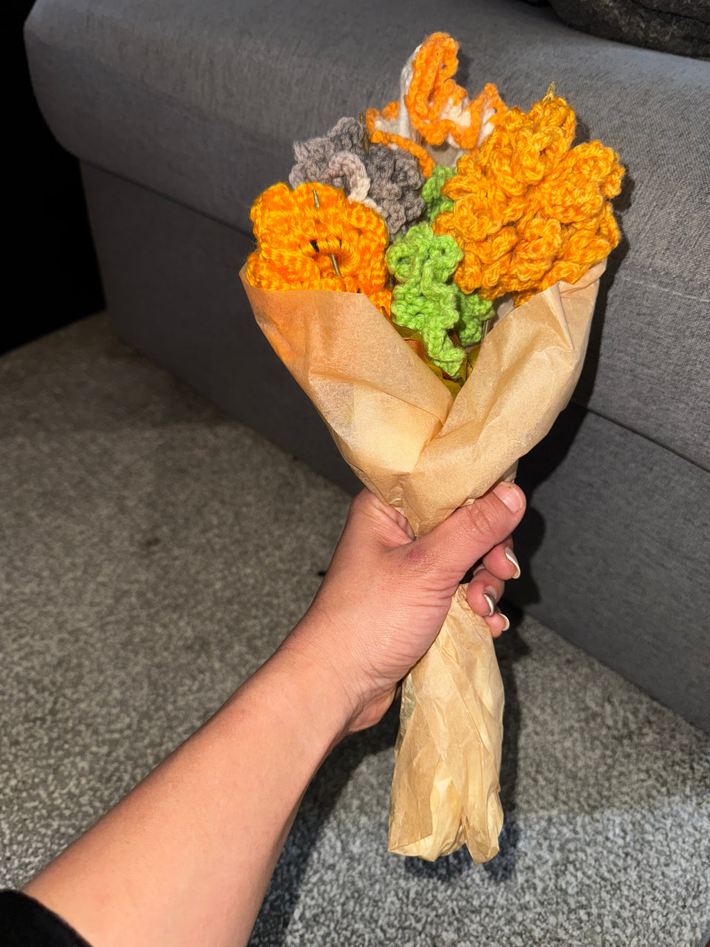 Chrysanthemum Bouquet 💐 of Scrunchies
