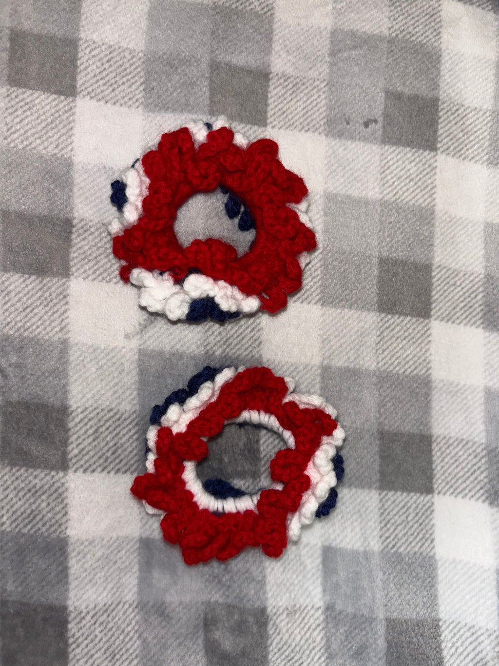 Red White & Blue Scrunchies