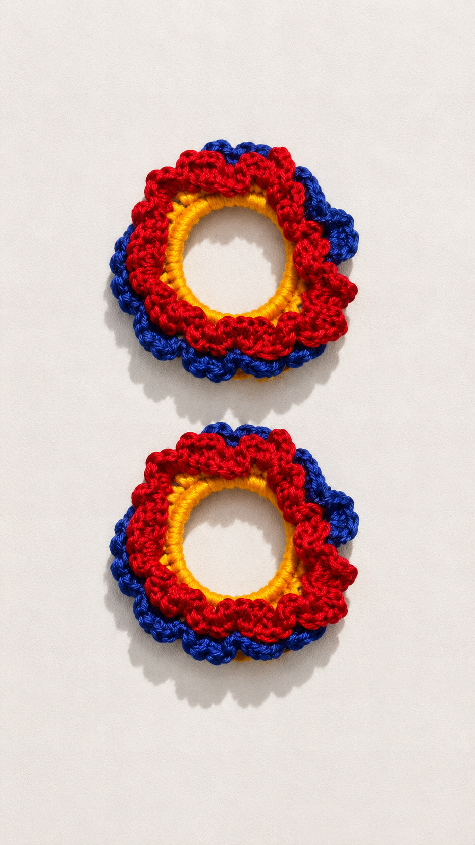 Colombia, Equador, Venezuela  Scrunchies