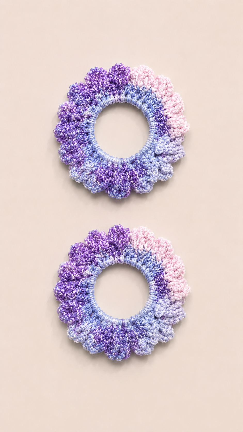 Pastel Twilight Scrunchies