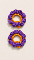 Purple Sun Scrunchies