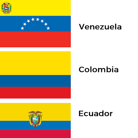 Colombia, Equador, Venezuela  Scrunchies